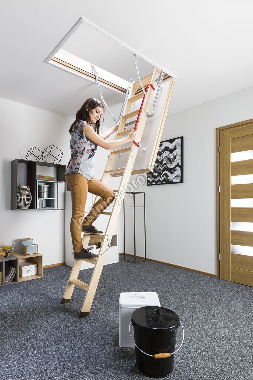 Лестница чердачная komfort Plus 60х120 LWK-280