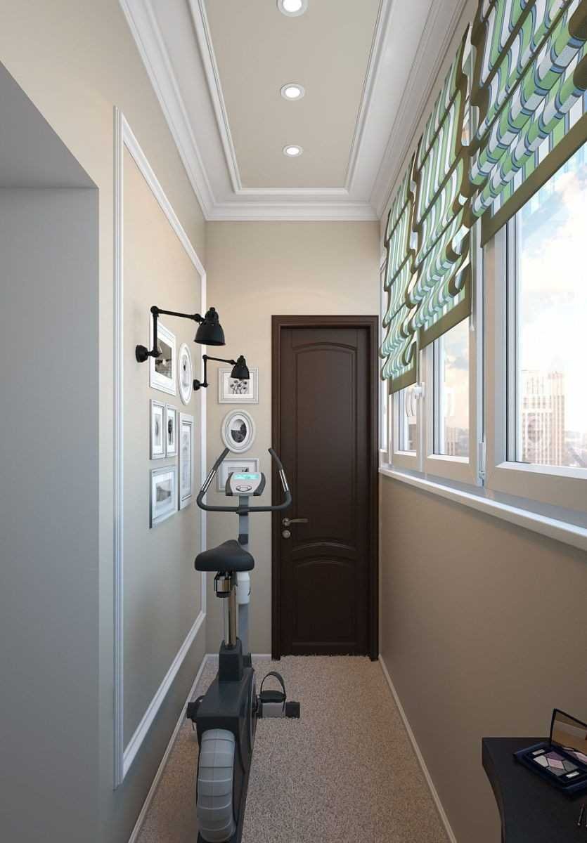 Тренажер на лоджии