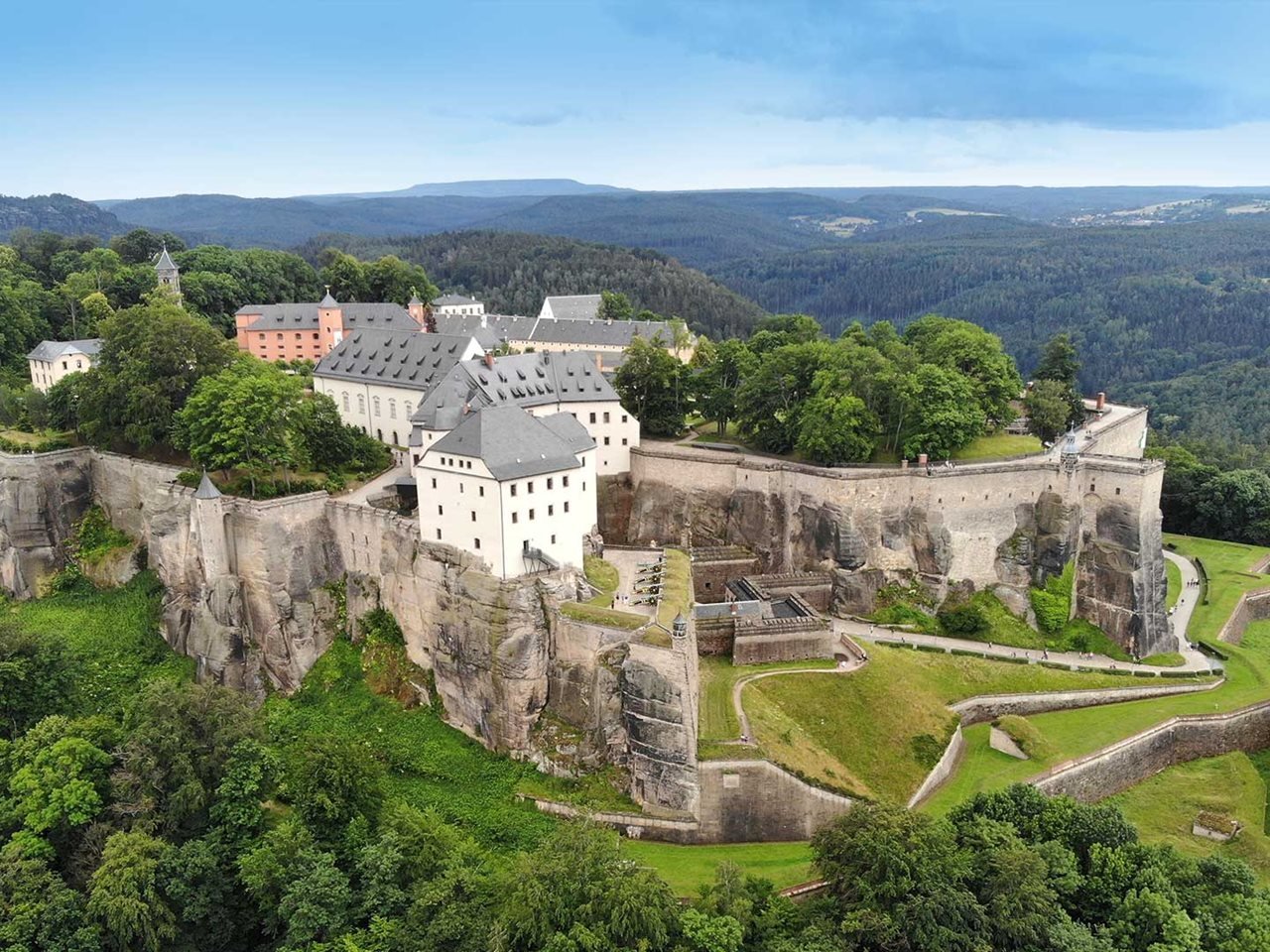замок кенигштайн в германии