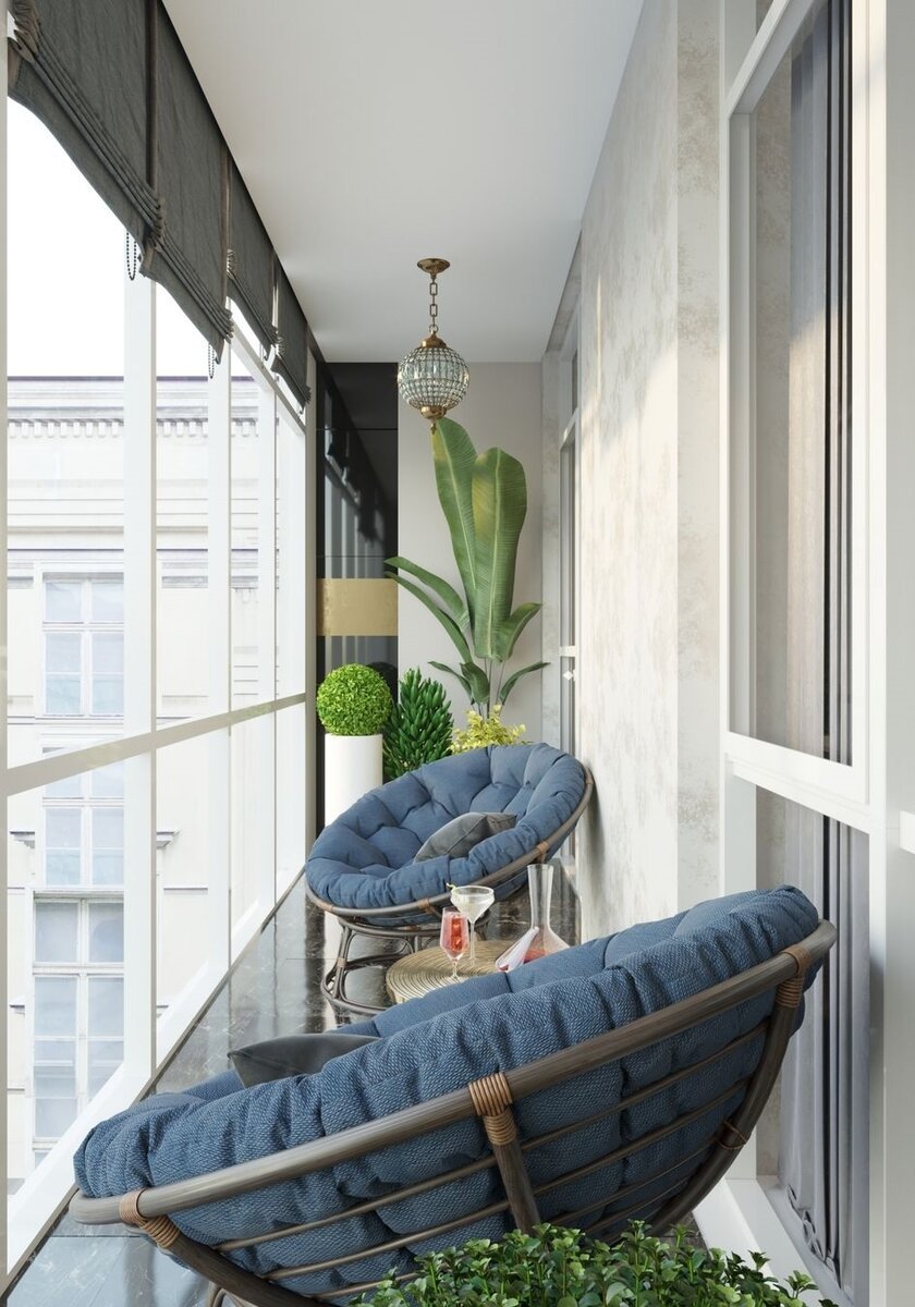 Дизайнерское кресло на балкон