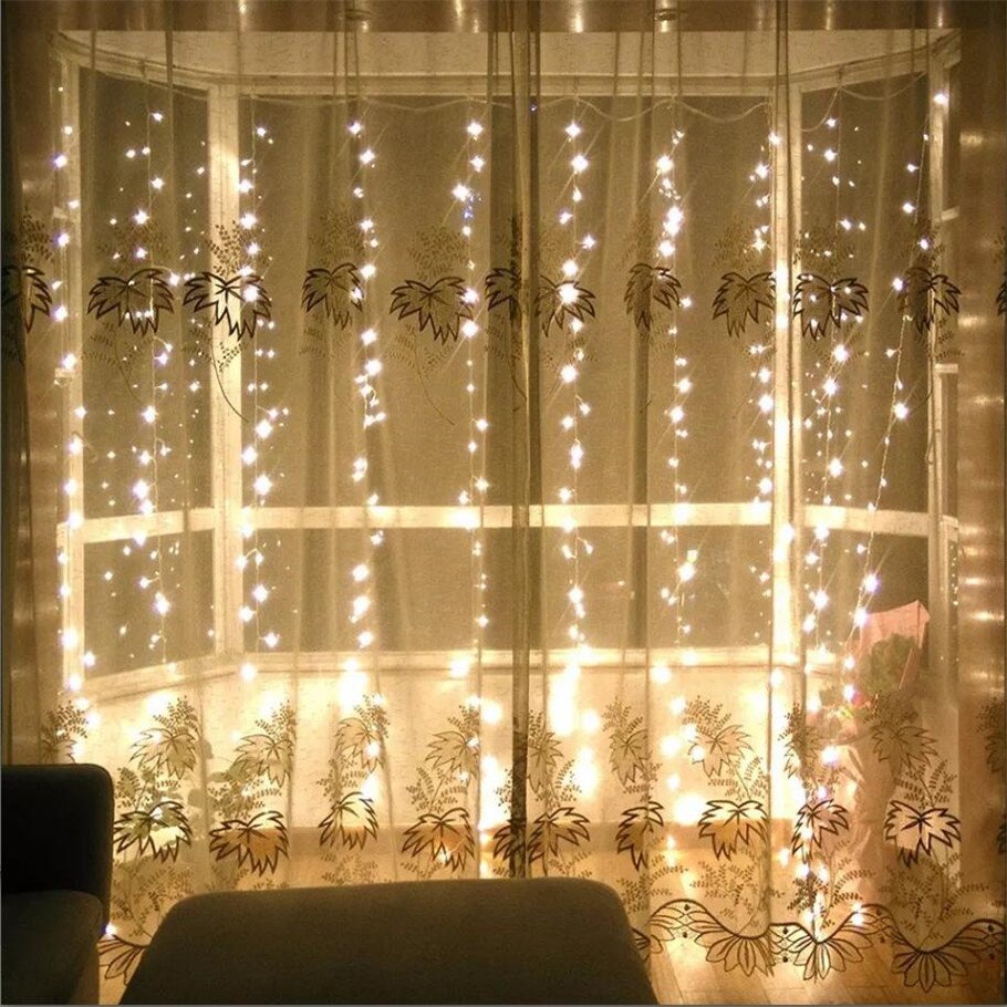 Занавес 1.5*1.5 м 160 led ra02328