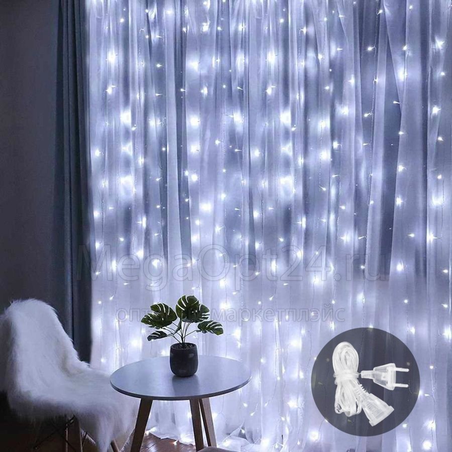 Гирлянда Curtain Lights шары