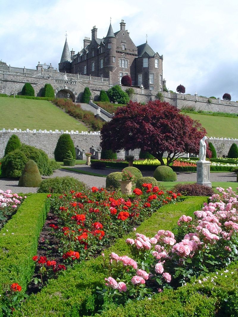 Замок Крэгивар, Абердиншир, Шотландия.