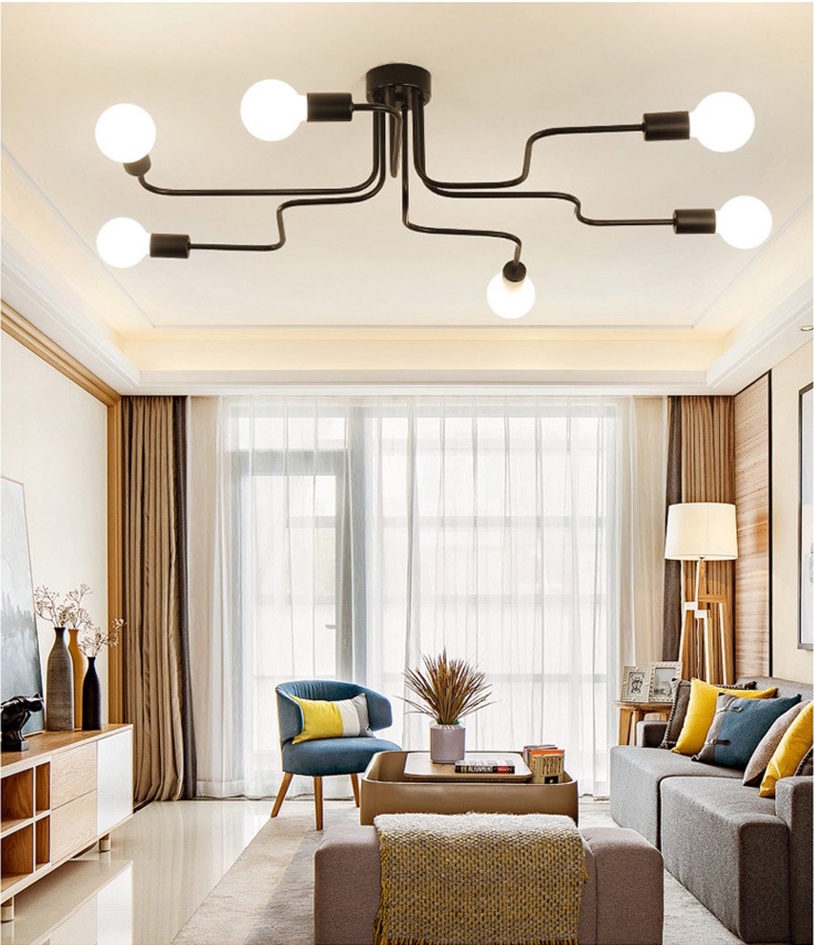 Люстра Ceiling Light Fixtures Iron Chandelier