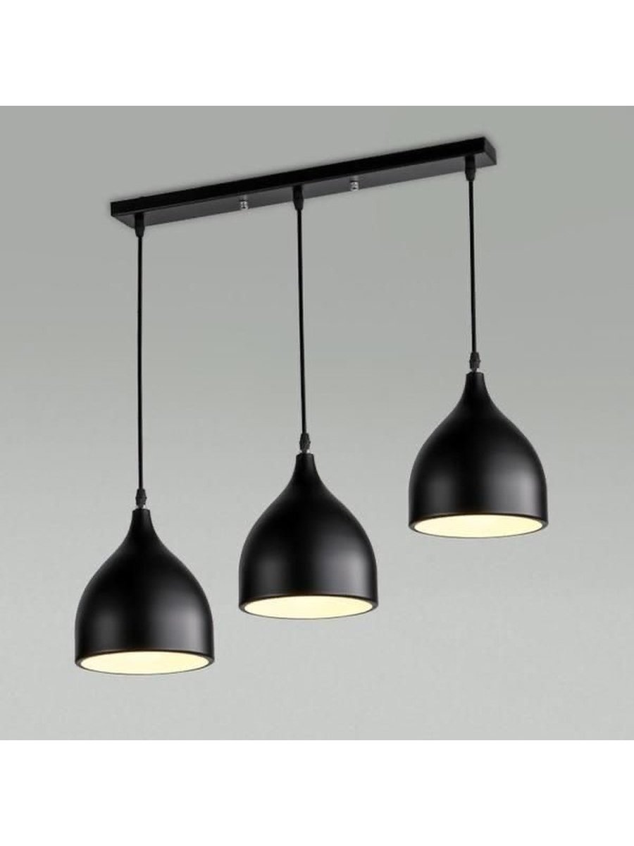 Подвесной светильник Solana Hanging Lamp черная люстра