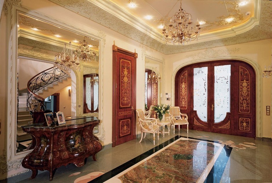 Luxury Mansion Interior спальни