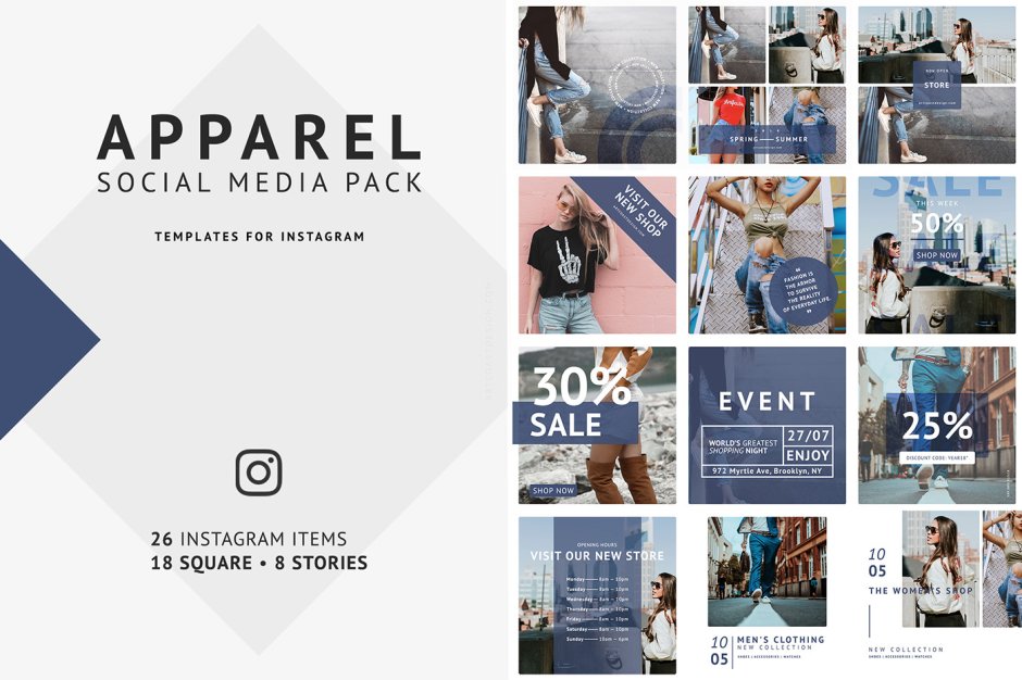 Social Media Instagram Templates