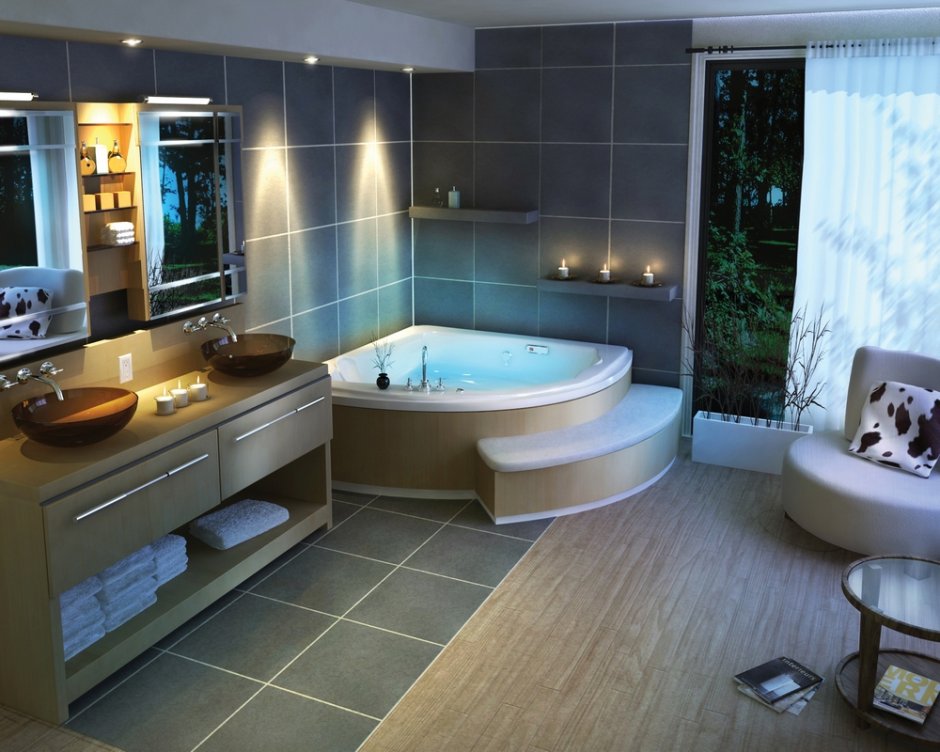 Дизайн ванной в квартире