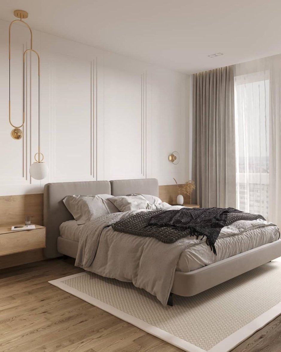 Спальня в минималистичном стиле 2020