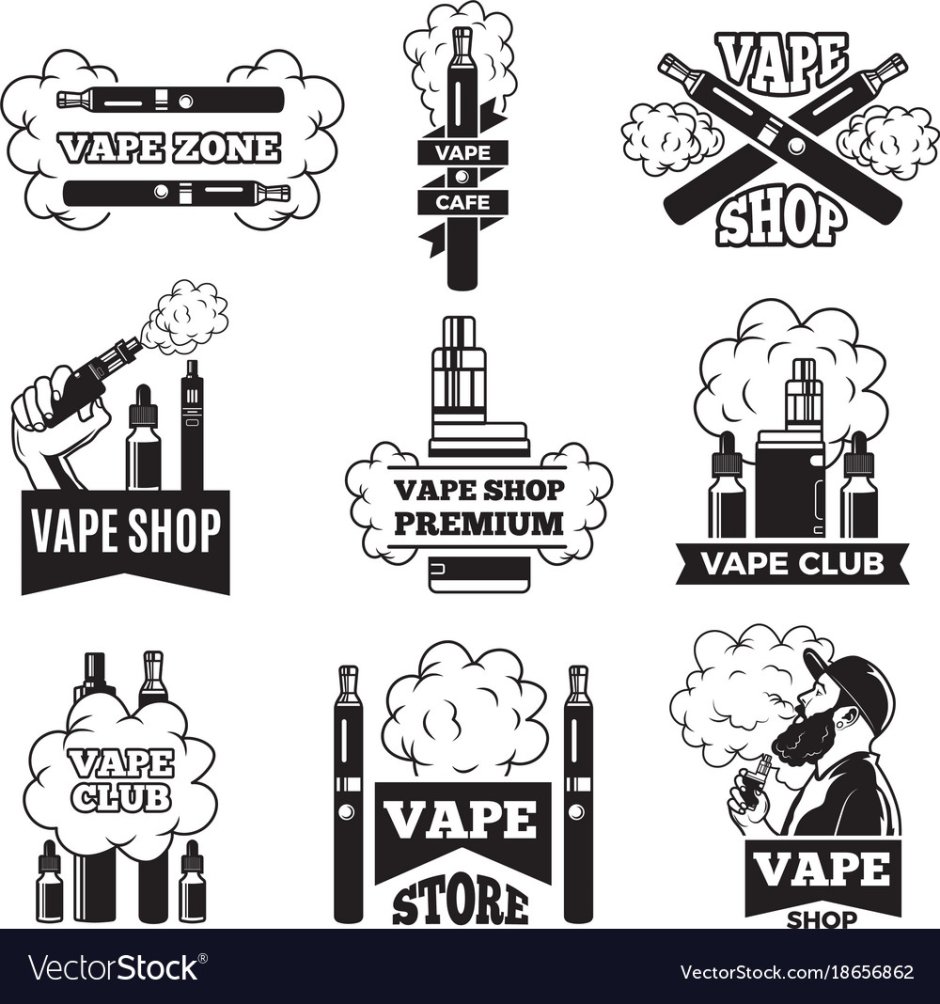 Плакат Vape shop