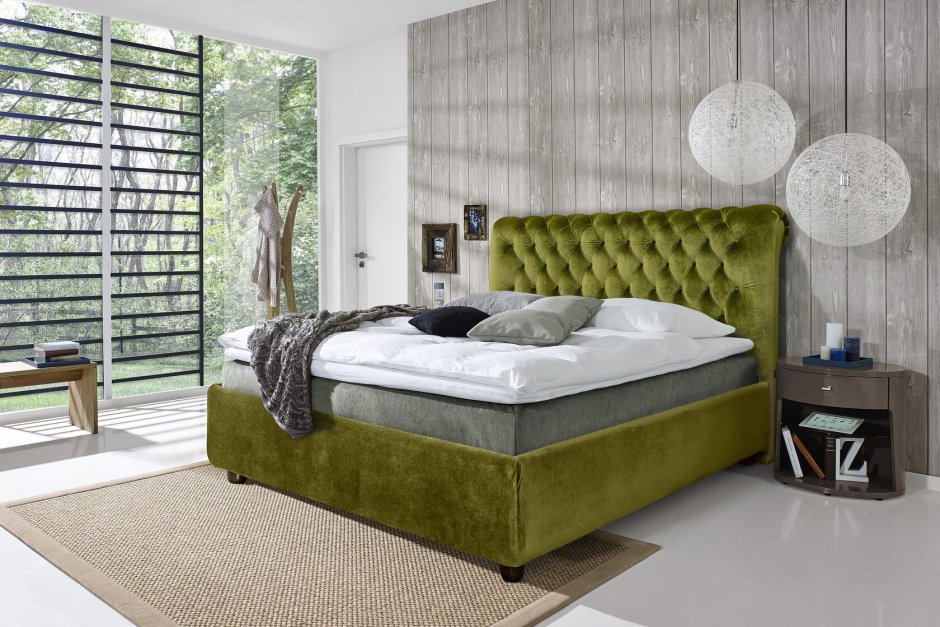 Кровать ORTHOSLEEP зеленая