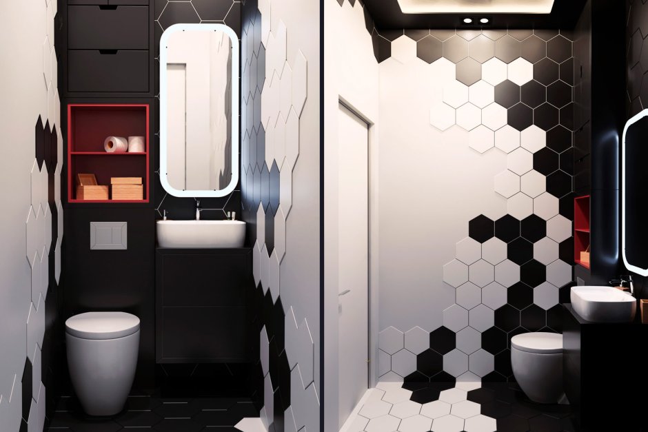 Офисный туалет дизайн