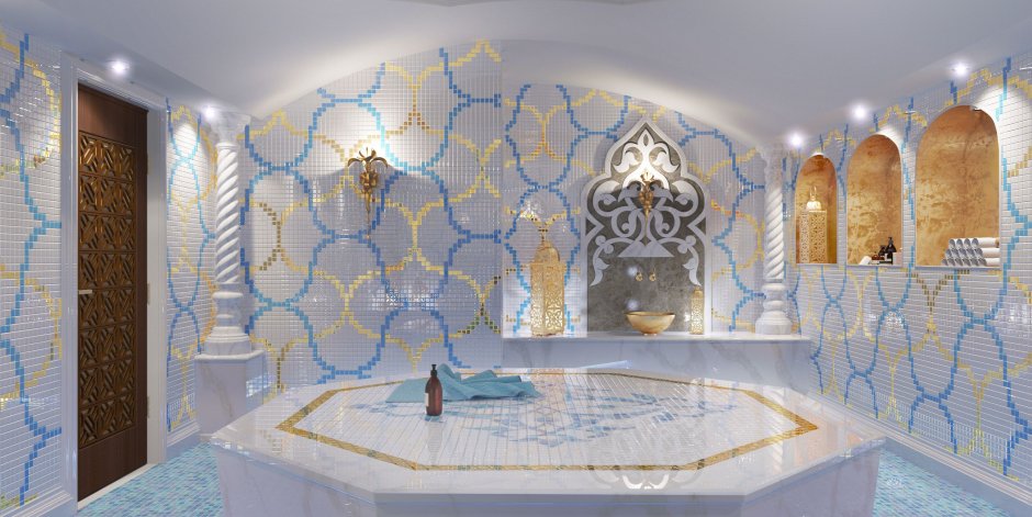 Мозаика для хамама в Восточном стиле