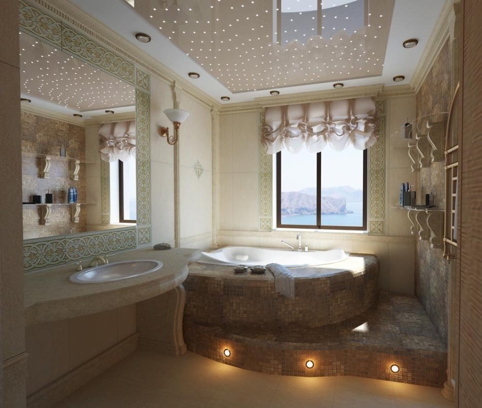 Красивая ванная комната