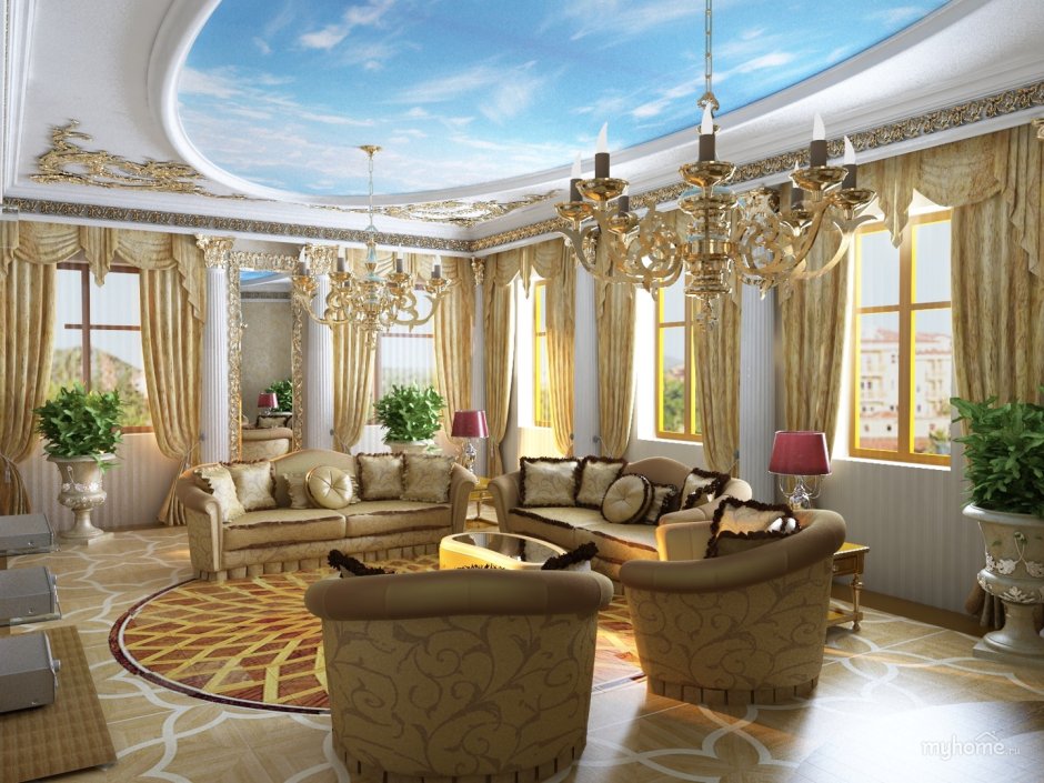 Интерьер гостиной