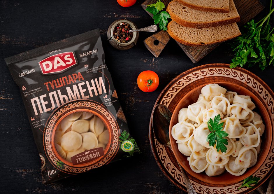Упаковка для пельменей ручной лепки
