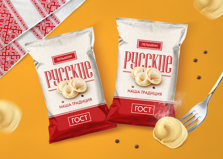 Пачка пельменей