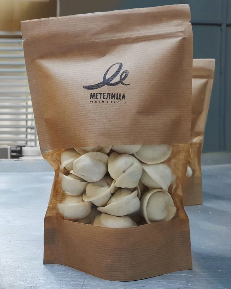 Креативная упаковка пельменей