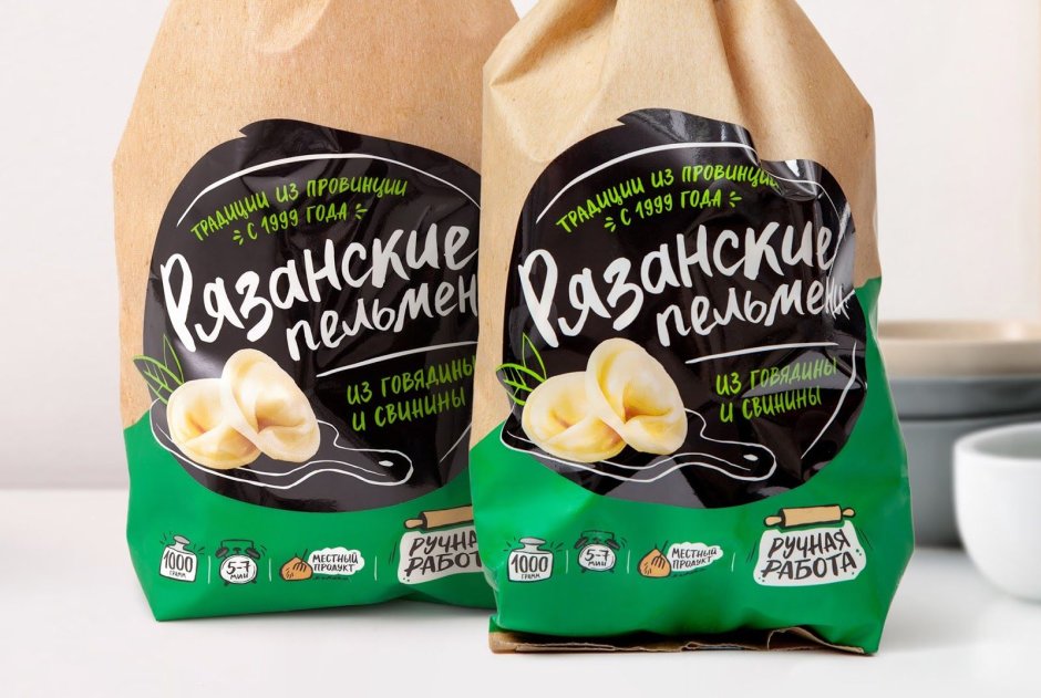 Тарелка пельменей