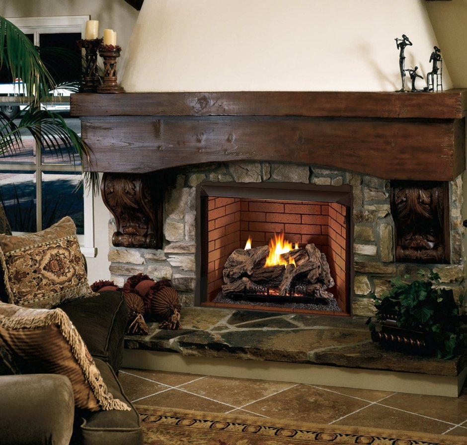 Шикарный камин