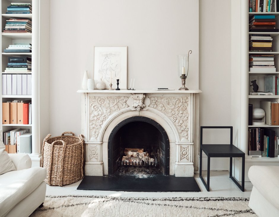 Камин в интерьере