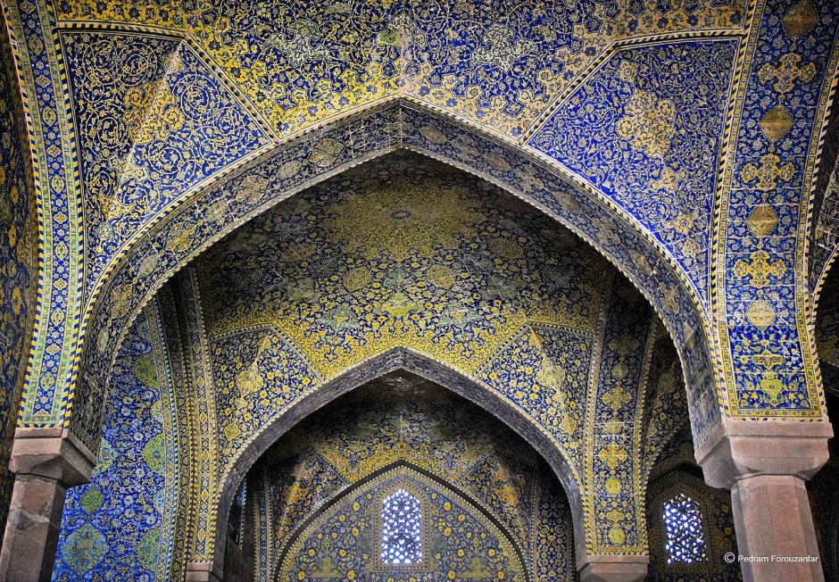 Иран Али Капу дворец живопись