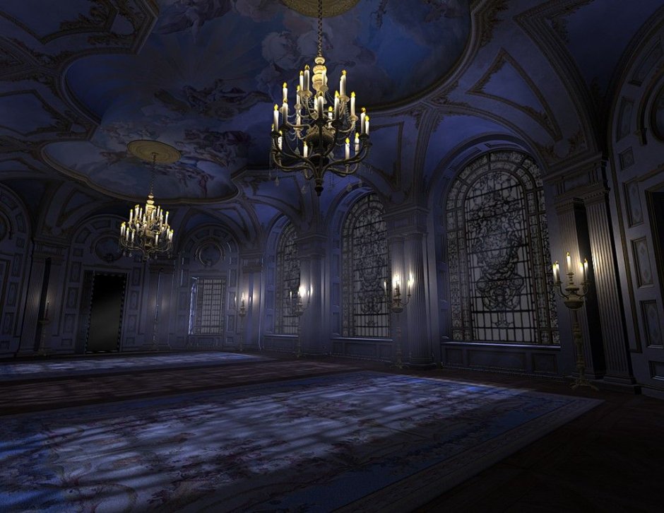 Дворец вампира Тронный зал