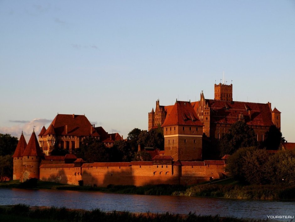 Замок в Мальборке (Malbork Castle), Польша