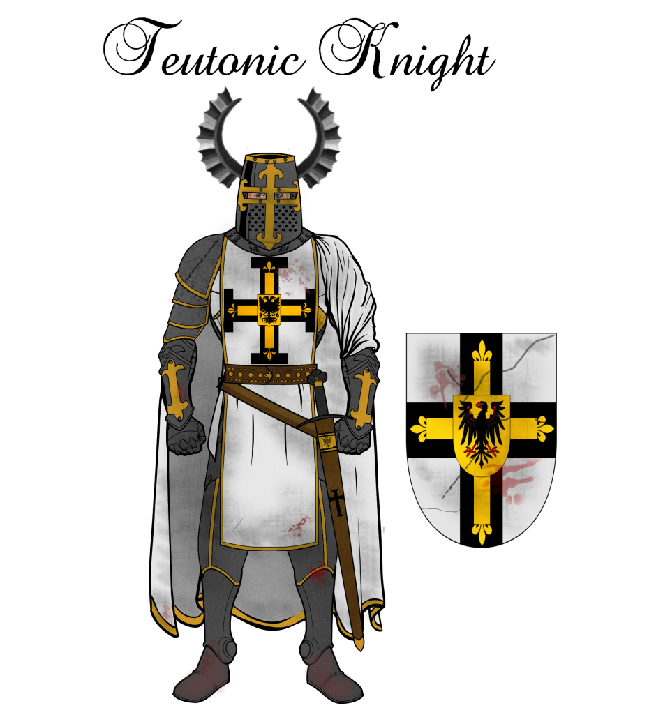 Крестоносцы Тевтонского ордена