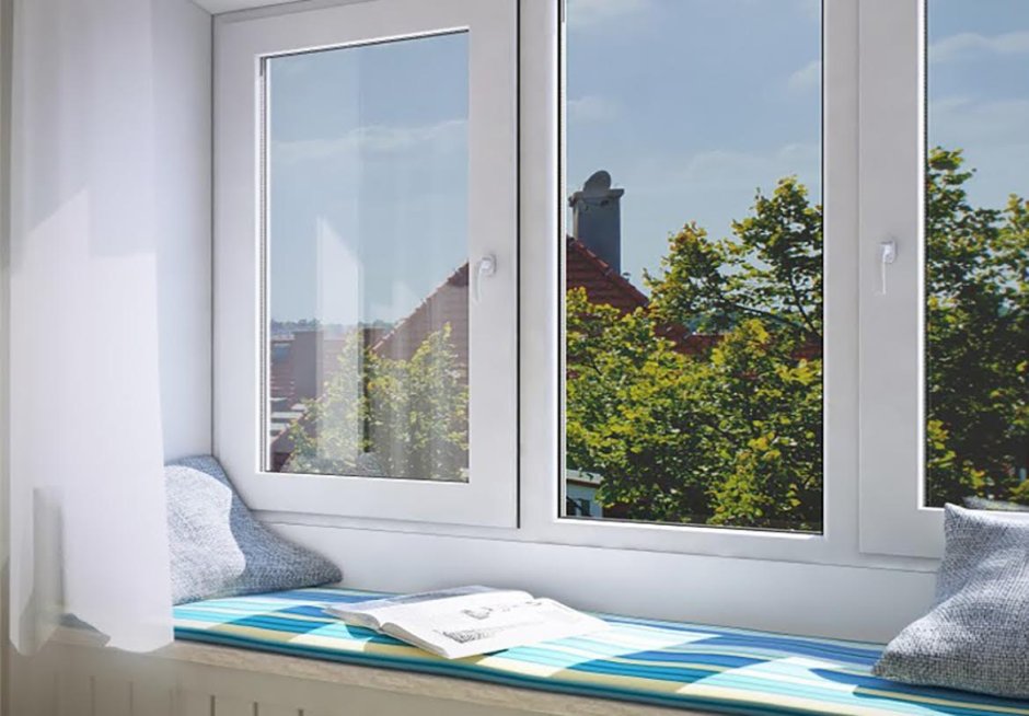 VEKA Euroline балконный блок