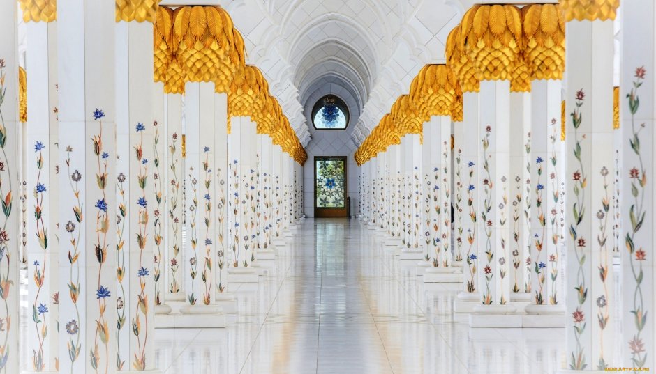 Мечеть шейха Зайда ковер