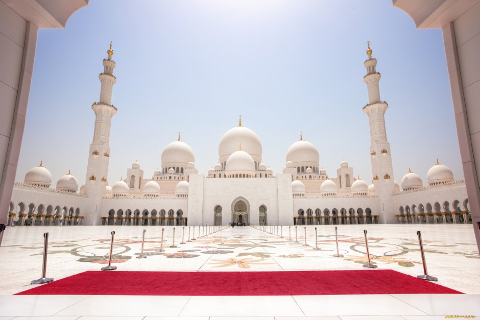 Мечеть шейха Зайда белая мечеть