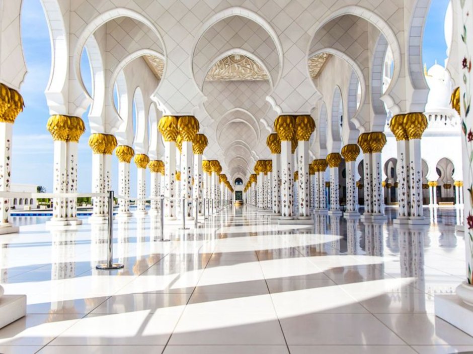 Абу Даби мечеть Молл