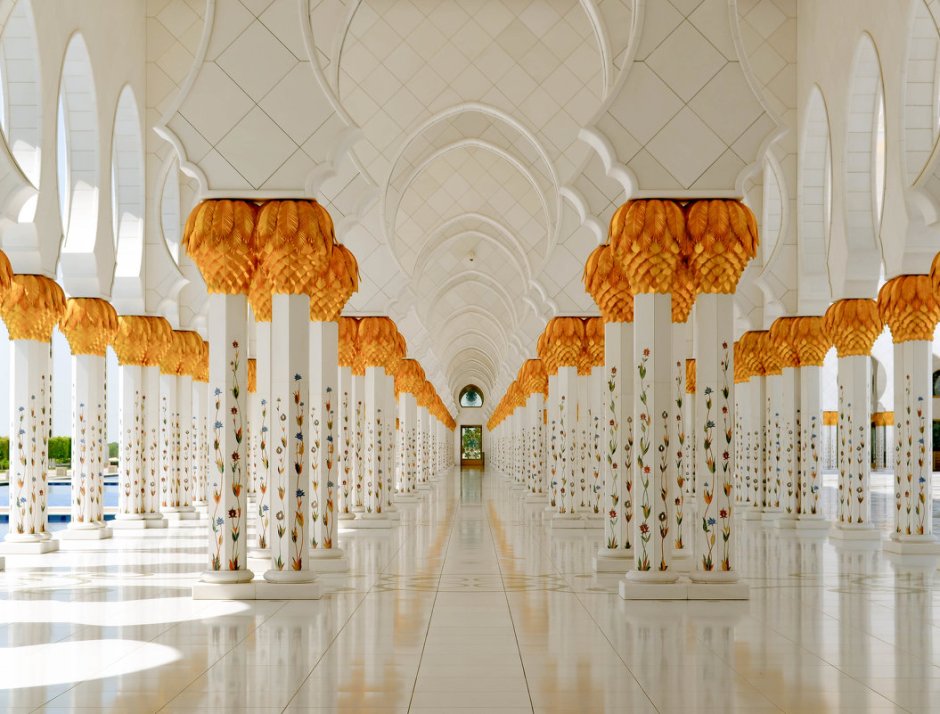 Большая мечеть шейха Зайеда в Абу-Даби