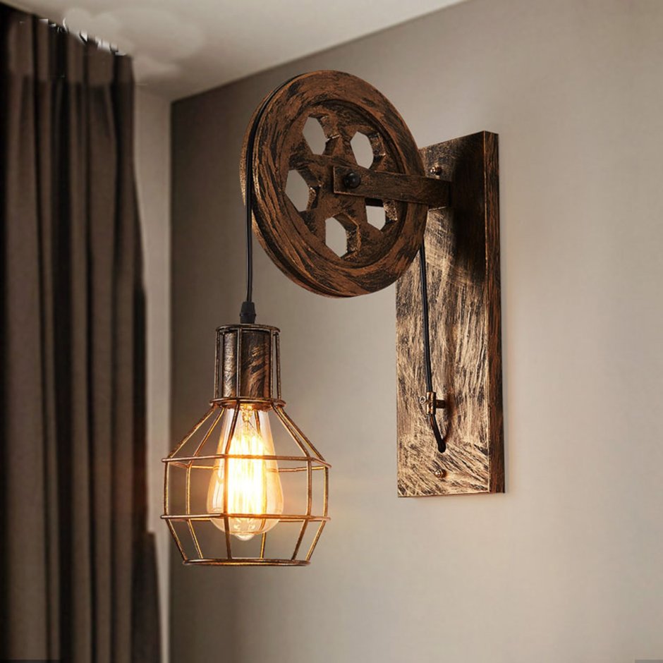 Бра Loft Edison Retro