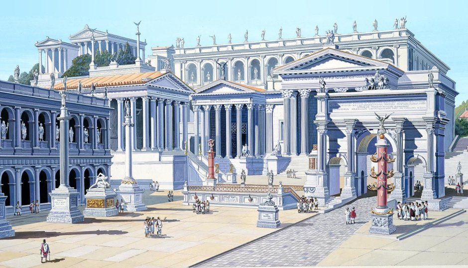Древняя Римская Империя архитектура