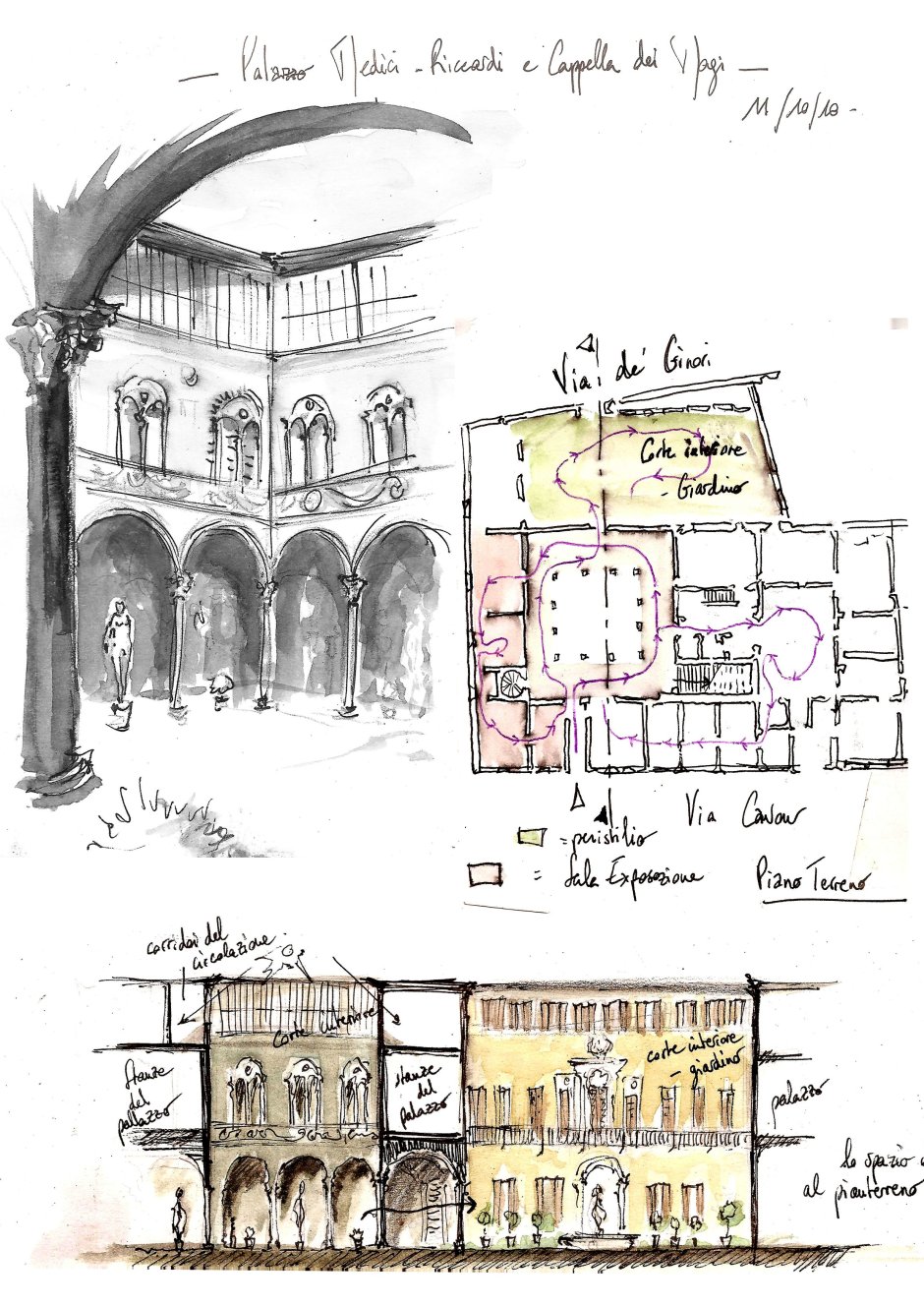 Палаццо Медичи-Риккарди план