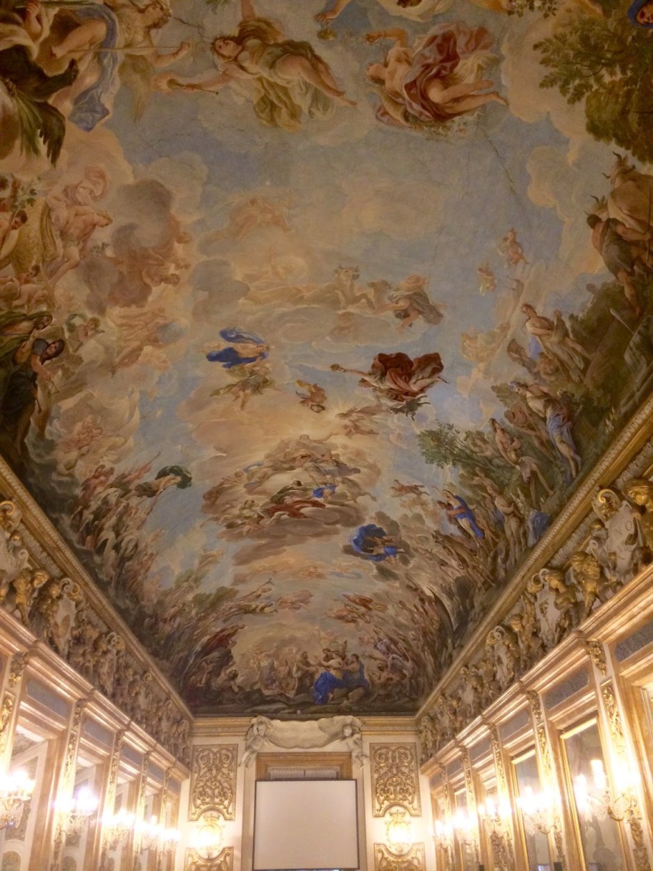 Флоренция палаццо Медичи Рикарди фреска