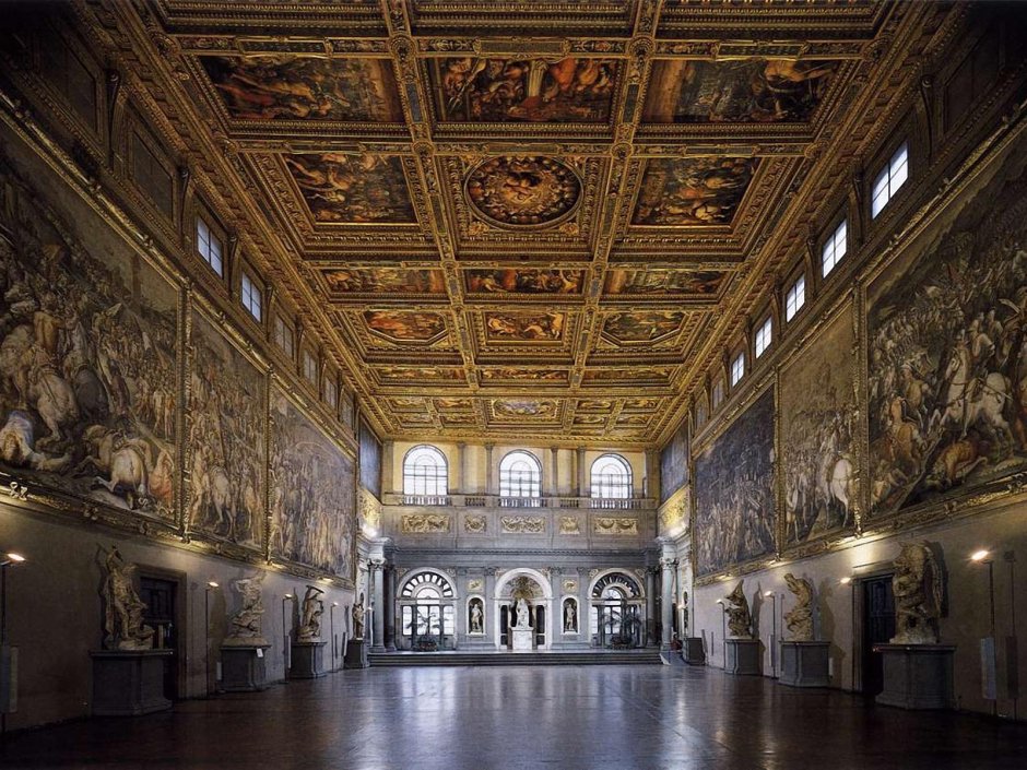 Джорджо Вазари палаццо Веккьо