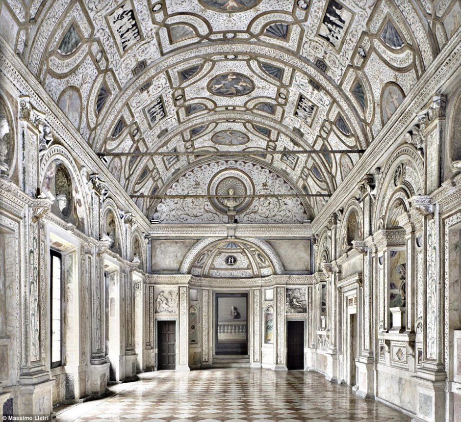 Массимо Листри виллы и дворцы Италии