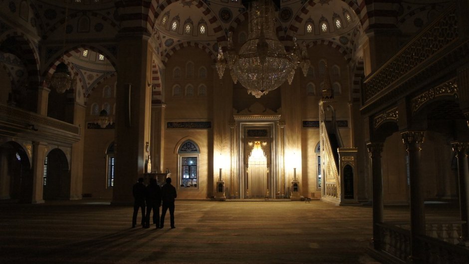 Мечеть изнутри