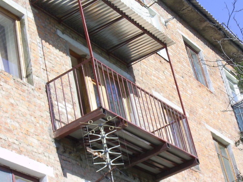 Восстановление балконной плиты