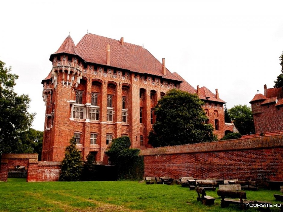 Замок Мальборк дворец Великого магистра