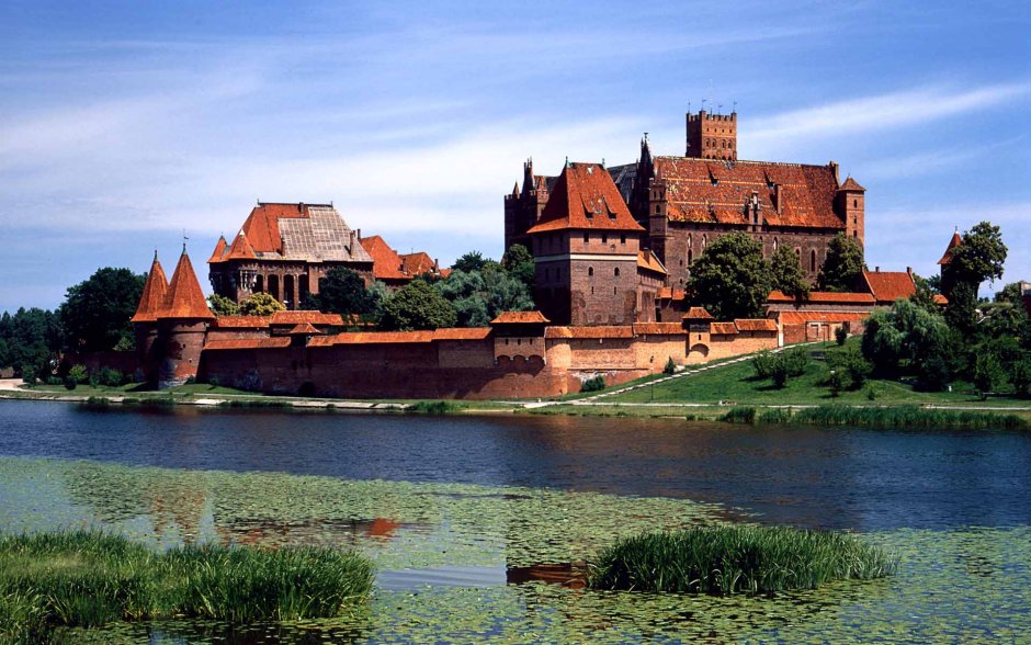 Замок Мальборк Польша 13 век