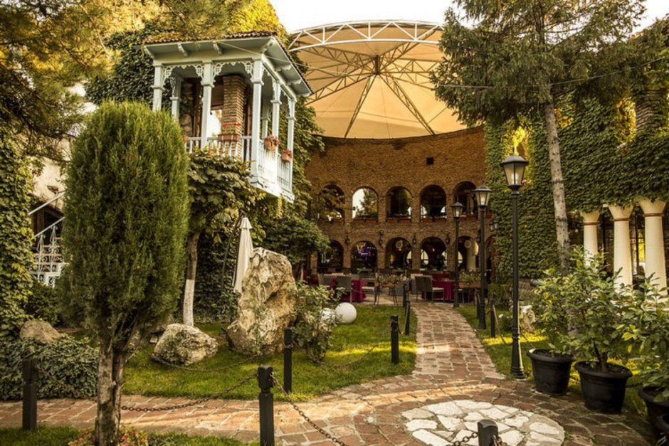 Старый Тбилиси акварель