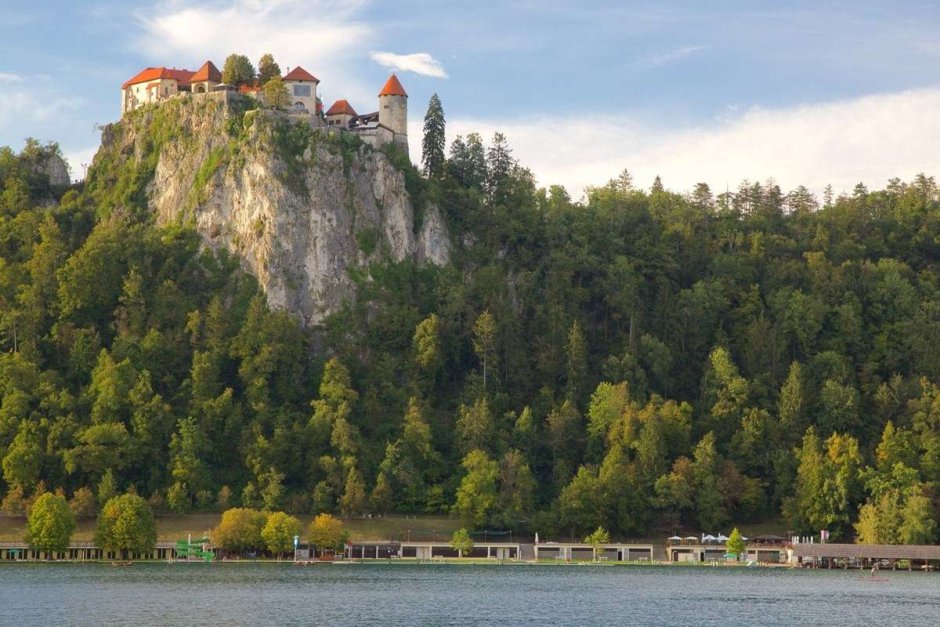 Озеро Блед Словения обои