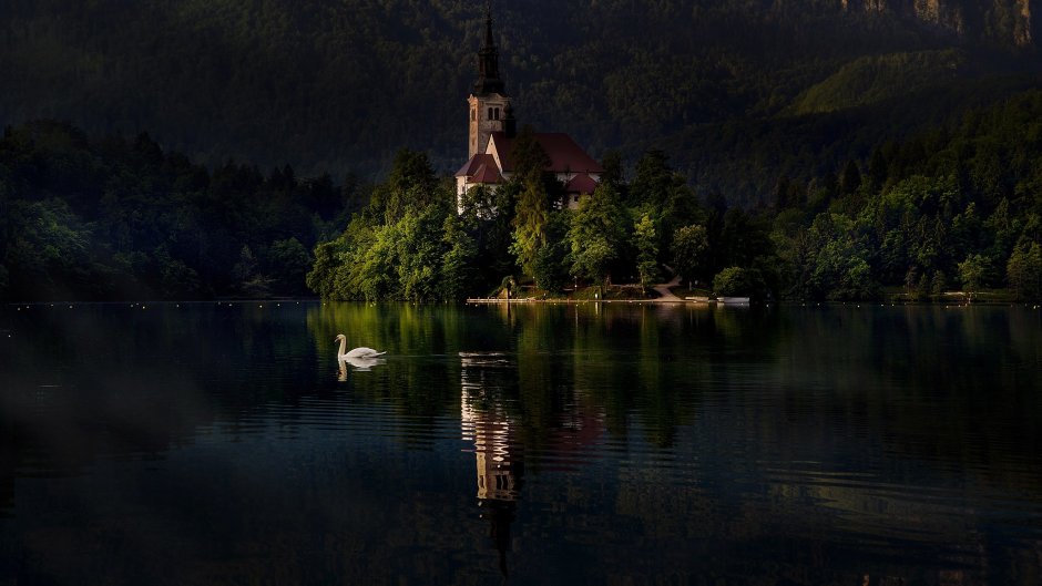Словакия озеро Блед