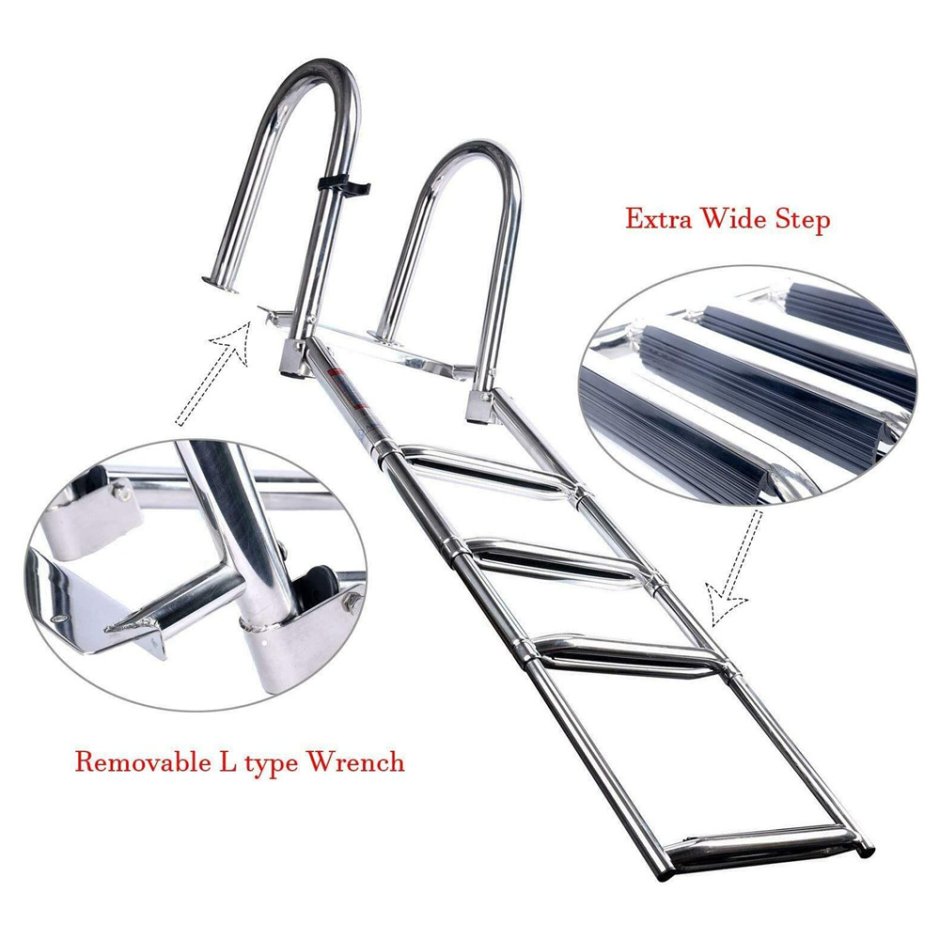 Extreme-Max-Deluxe-Flip-up-Dock-Ladder-4-Step-3005-4116/3095883