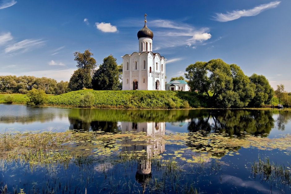 Храм Покрова на Нерли дорога к храму