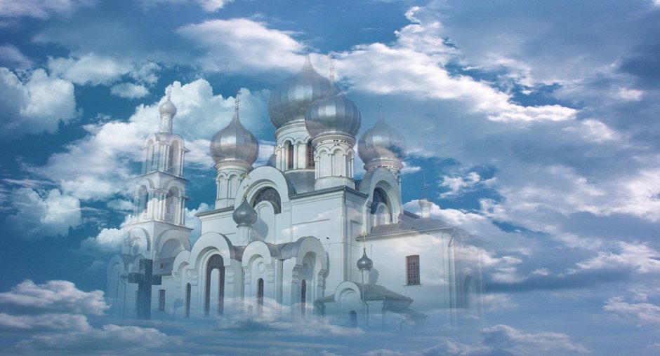 Храм Покрова на Нерли туман
